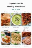 Easter Meal Plan