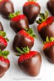 Chocolate Covered Strawberries {just 2 Ingredients!}