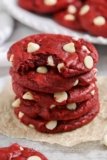 Red Velvet Cake Mix Cookies